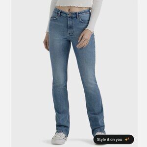 Wrangler Womens High Rise Bold Boot Jean In Gypsum 6 28/32